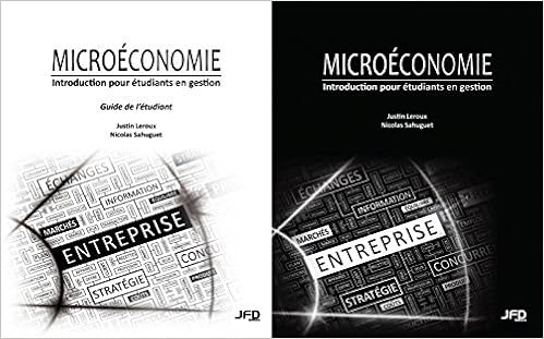 Microéconomie Introduction Pour étudiants En Gestion - 