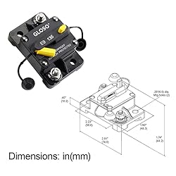 GLOSO Circuit Breaker E99 135A Breaker Standard