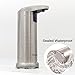 Homder Automatic Brushed Stainless Steel Soap Dispenser
