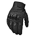REEBOW TACTICAL Army Military Hard Knuckle Tactical Combat Full Finger Gloves, Small, Black