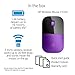 HP 2.4 GHz Wireless USB Mouse Z3700 (Sport Purple)