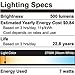 TORCHSTAR G25 LED Globe Light Bulbs, 5.5W Equivalent 60W, 500LM Dimmable, UL & Energy Star Listed, 2700K Soft White, Round Vanity Light Bulbs, Damp Rated, E26 Base, Pack of 3