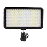 GIGALUMI W228 LED Video Light 6000k Dimmable Ultra Bright Panel Digital Camera/Camcorder Light, LED Light for Canon, Nikon, Pentax, Panasonic, Sony, Samsung and Olympus DSLR Cameras(No Battery)