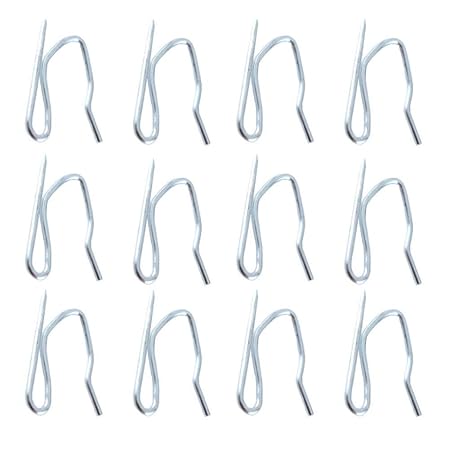 Killian S Store Large Metal Curtain Hooks Pinch Pleat 100 Pack
