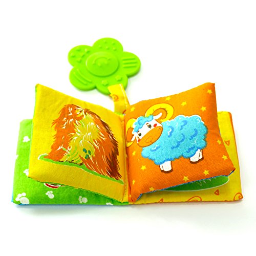 image for Kids happy Baby Activity Book and Teething toys (DIFFERENT COLOR) - De