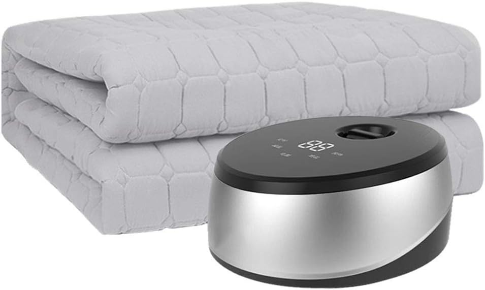 QIYUE Electric Blanket, Heated Mattress Mat, Electric Heated Bed Cover with Control and Timer, Rapid Heating Technology (Size: 1.8mX2.0m)
