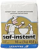 LeSaffre Saf-Instant Yeast, Gold, 1 Pound