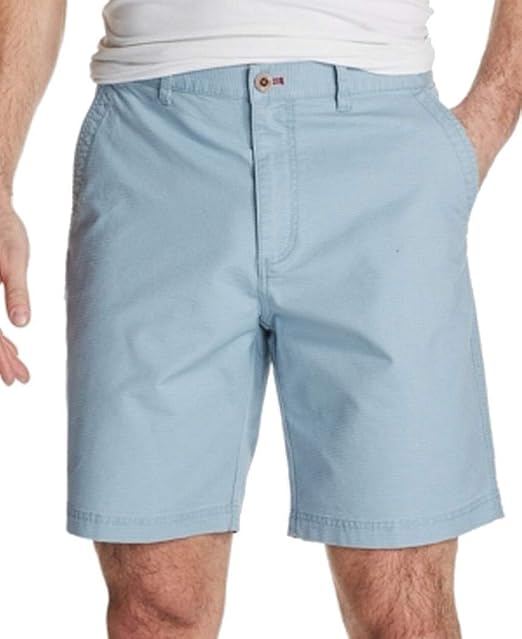 mens blue khaki shorts