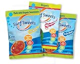 Surf Sweets Vegan Variety Pack, 2.75 Ounce (Pack of 12 - 4 Each of Sour Worms, Watermelon Rings and Fruity Bears)