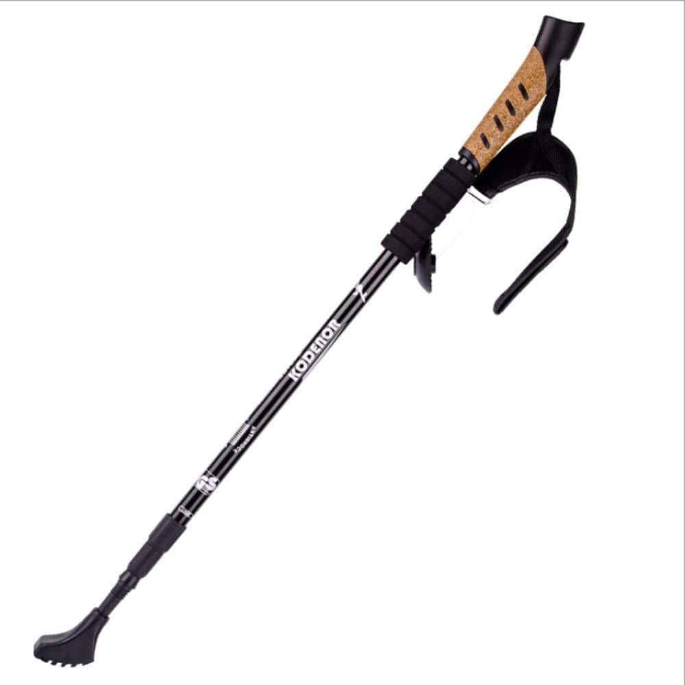 Trekking Pole, Telescopic Pole, Trekking Pole, Cane, with Cork Handle