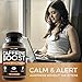 Caffeine Pills with L-Theanine - 120 Capsules - Energy & Focus Supplement - 100mg Caffiene & 200 mg LTheanine Per Serving