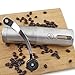 EZE Homegoods Hand Coffee Mill Grinder with Conical Ceramic Burr | Consistent Grind Every Time, Professional Grade, Stainless Steel, Lightweight and Portable, Heavy Duty Extra Long Hand Crank