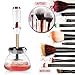 Uniqcare USB Rechargeable Makeup Brush Cleaner and Dryer- Dual Speed Quick and Easy Spin Cleaning Tool- Electric, Rotating, spinner machine for most cosmetic, make up brushes making them last longer!!