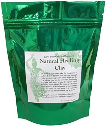 Calcium Bentonite Fuller's Earth Natural Detox Healing Clay (50 grams)