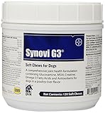 Bayer 120 Count Synovi G3 Soft Chews for Superior Joint Health in Dogs