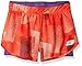 Skechers Girls' Big Print 2-in-1 Compression Short, Fiery Coral, Large