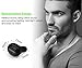 Bluetooth Headset, Q26 Mini Invisible Earpiece In Ear V4.1 Wireless Bluetooth Car Headset Headphone Earbud Earphone with Microphone Hands Free Calls for iPhone Samsung LG HTC Motorola iPad (Black)