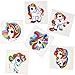 Unicorn Party Favors for Girls Rainbow Birthday Supplies Includes 144 Unicorn Temporary Tattoos 12 Unicorns Pencils and 12 Unicorn Notepads for Kids School Classroom Favor Set by Gift Boutique