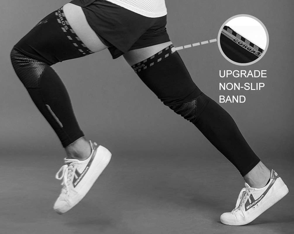 ROCK BROS Cycling Leg Warmers Thermal Long Leg Sleeves for Men Women Legwarmer: Clothing