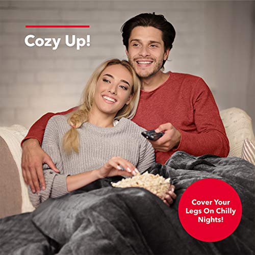 Vremi Electric Blanket 50 x 60 inches Throw Heated Blanket with 6