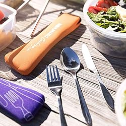 Roaming Cooking Reusable Travel Utensils with Case