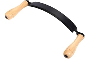 Draw Knife for Woodworking - 10in Draw Shave Knife, Curved Draws Shave Tools, Woodworking Debarking Hand Tool, Bark Peeler, M