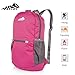 20L Travel Backpack Water Resistant Hiking Bag, Perfect for Outdoor Sports Climbing Camping Hiking Mountain, Dark Pink