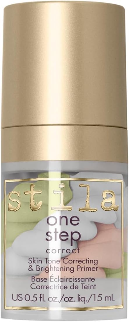 Stila One Step Correct Skin Tone Color Corrector Mini Deluxe – All in 1 Travel Sized Brightening Primer Serum & Make-up Primer for Even Skin - 30ml — image 1