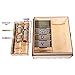 The Broken Token One Night Collection Compatible Game Crate - Wooden Storage Box with Multiple Trays and Dividers