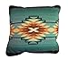 Pure Country Weavers Aydin -Southwest Native American Inspired Tribal Hand Finished Pillow Cover Woven from Cotton - Made in The USA (17x17)