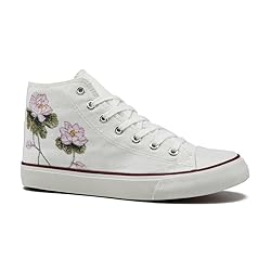 rosyclo Women's High Top Canvas Sneakers Fashion