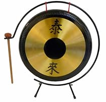 Suzuki Musical Instrument Corporation HKG-14 14-Inch Brass Gong with Stand and Mallet
