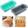 Siliconen Broodpan Toast Pan Bakvorm Rechthoekige Cake Anti Aanbak Schimmel Toast Mould Rechthoekige Bakvorm…