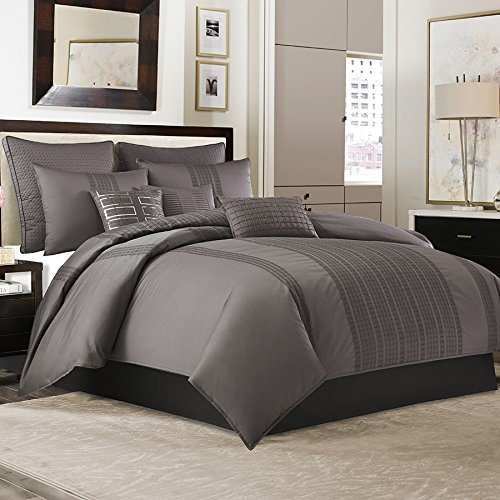 DelbouTree Charcoal Gray Turquoise Bedding Sets Sale