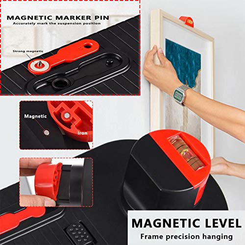 Photo Frame Hanging Tool Picture Hanging Kit Leveling Tool 104 Pieces Wall Hanging Kit Picture