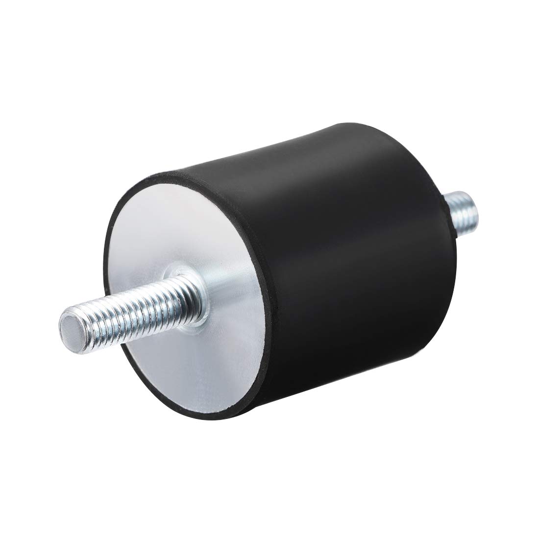sourcing map 40 x 40mm Rubber Mounts,Vibration Isolators,Shock Absorber with M8 x 23mm Studs