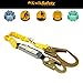 KwikSafety - Charlotte, NC - BOA [1 PACK] External Shock Absorber Single Leg 6ft Safety Lanyard OSHA ANSI Fall Protection Restraint Equipment Snap Rebar Hook Connectors Construction Arborist Roofing
