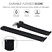 QGHXO Band for Polar Vantage M/M2/V3, Soft Silicone Replacement Watch Band for Polar Grit X/Grit X Pro Smartwatch (No Tracker)