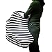 Bonn 1949 Baby Car Seat Cover,Nursing Cover,Car seat Canopy Covers Multi-Use Infant Car seat Canopy Covers Shopping Cart High Chair Stroller- Best Multi-Use Infinity Stretchy Shawl(Gray/White Stripe)