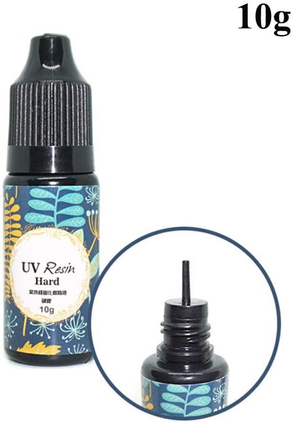 Angmile Fishing Fly Tying Lure UV Clear Glue Fishing Bait Glue Build Fly Heads and Bodies DIY Fishing Lure Tool