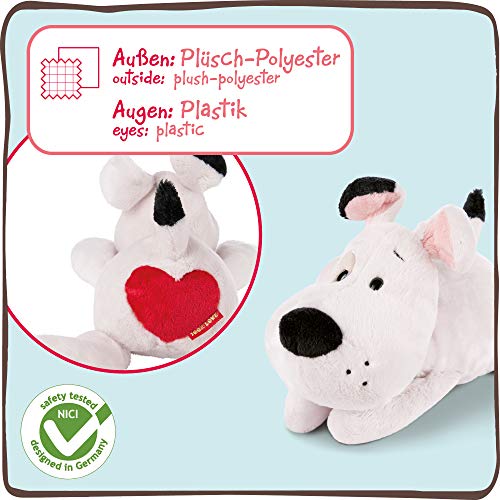 NICI 46076 Kuscheltier Love Hund 27cm liegend, aus Plüsch, süßes Stofftier für Kinder und Kuscheltierliebhaber – Bild 5