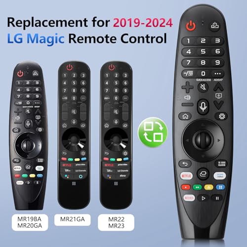 Magic Remote for LG-TV-Remote, Replacement for LG Smart TV Remote Control, AKB75855501 AN-MR20GA with Pointer and Voice Function