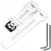 Resin Watch Band Compatible with Casio GBD200 Series 10631654 Strap for Men