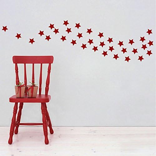 Bedrooms Stars Wall Decals, Star Decals, Bedroom Stars, White Star Decal, Silver Star Decals, Blue Stars, Removable Star Wall Decal Stickers