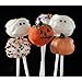 Nordic Ware 43605 12-Cavity Pumpkin Cake Pops Pan, Orange