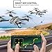 Drones for Adults/Kids/Beginners- ATTOP Larger 1080P FPV Drone with Camera One Key Start/Hover/Land Kids Drone Remote/APP/Voice/Gesture Control 24 Min Flight Low Battery Warn Safe Design Medium