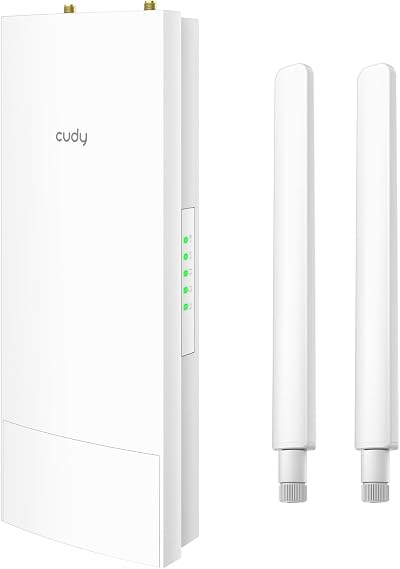 Cudy RE1200 Outdoor AC1200 Dual Band WiFi 5 AP Repeater Extender PoE IP65