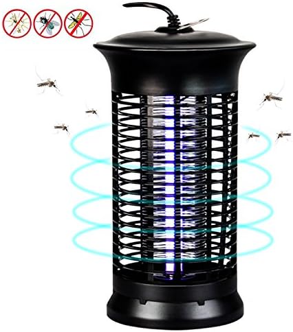 bldberry Electric Mosquito Killer Lamp Electronic Environmental Protection Radiationless Mosquito Killer with UV Light Bulb,for Home Kitchen Office,Restaurant