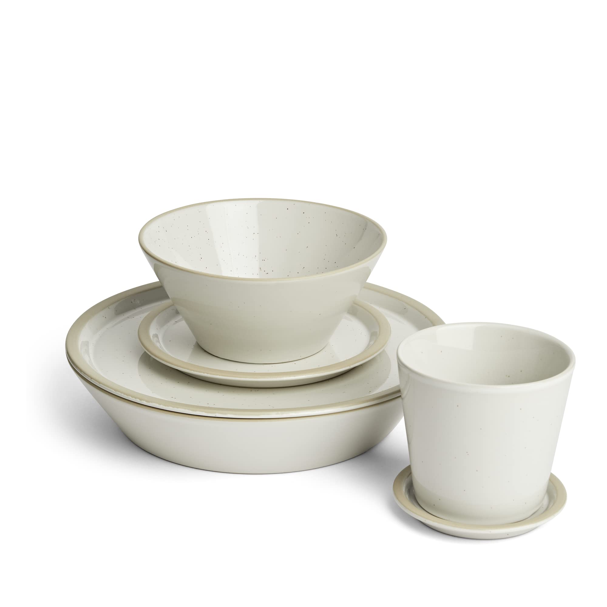Royal Doulton Urban Dining Dinnerware 6 Piece Set White