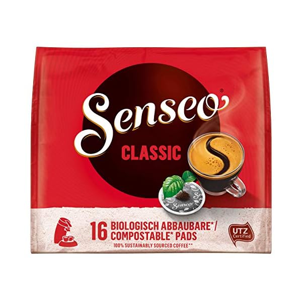 Senseo Kaffeepads Klassisch / Classic, neues Design, Intensiver & Vollmundiger Geschmack, Kaffee, 3er Pack, 3 x 16 Pads – Bild 3